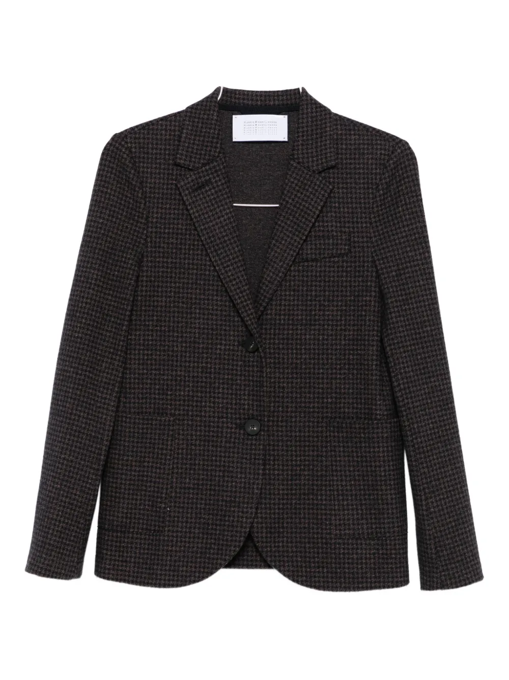 Harris Wharf London Single-breasted Blazer In Brown