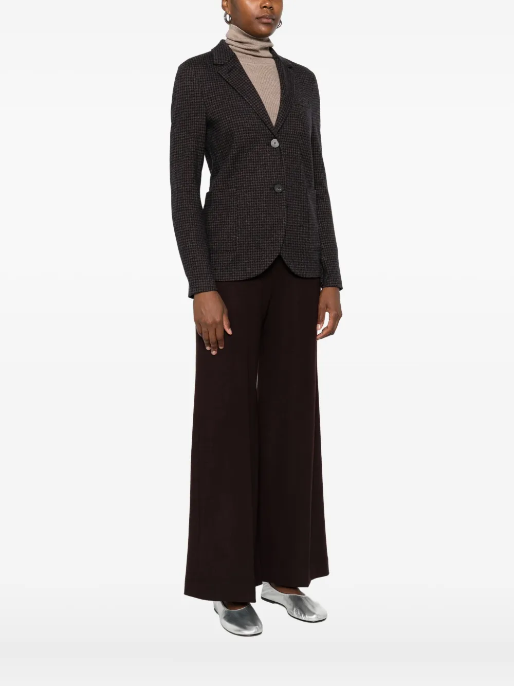Harris Wharf London Single-breasted Blazer In Brown