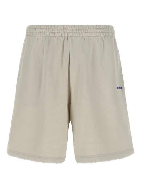Balenciaga embroidered fleece shorts