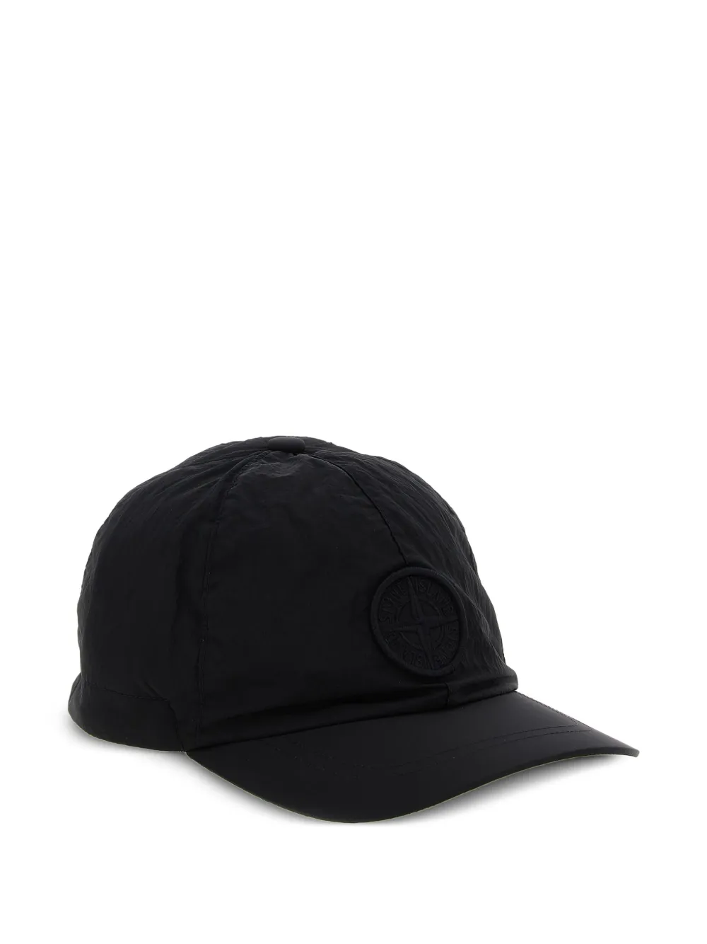  Stone Island Junior Logo-patch Baseball Cap - Black 