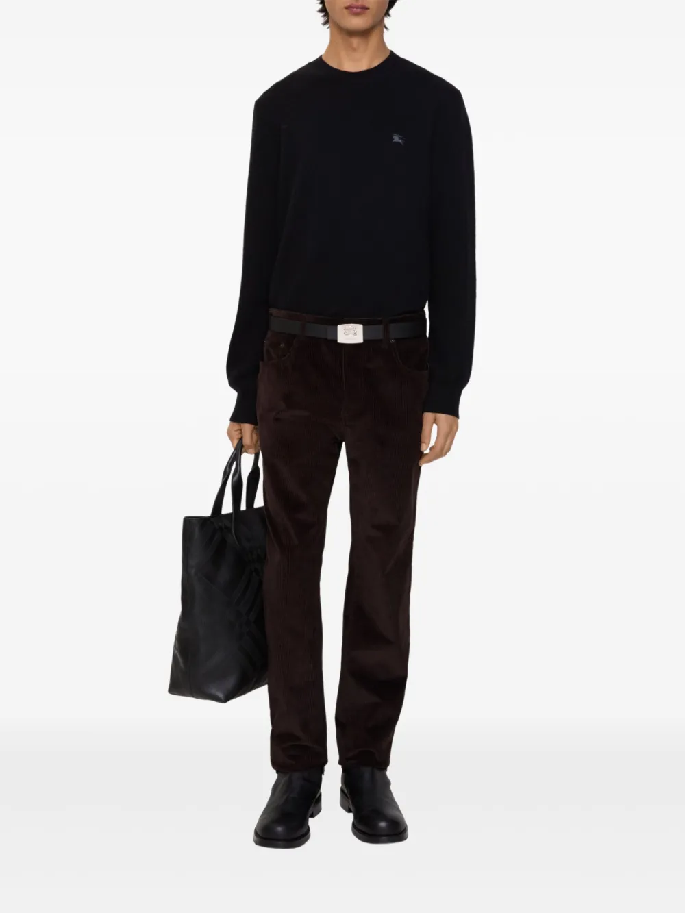 Burberry corduroy straight-leg trousers | Regular-Fit & Straight Leg Pants | Image 2