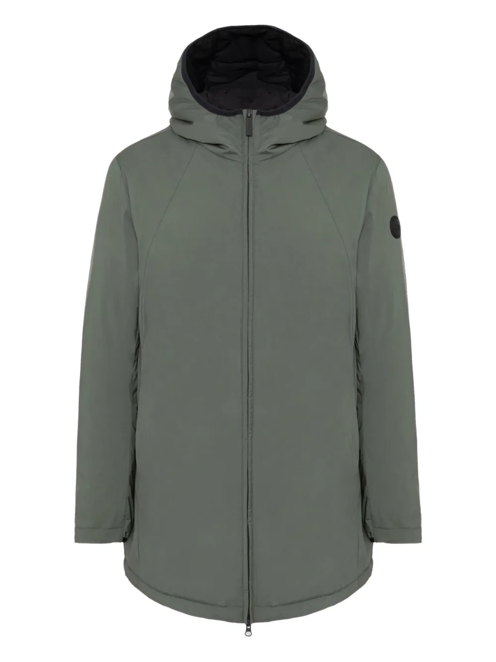 Colmar hooded zip-front jacket Groen