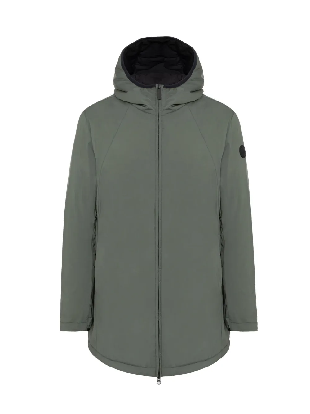 Colmar hooded zip-front jacket Groen