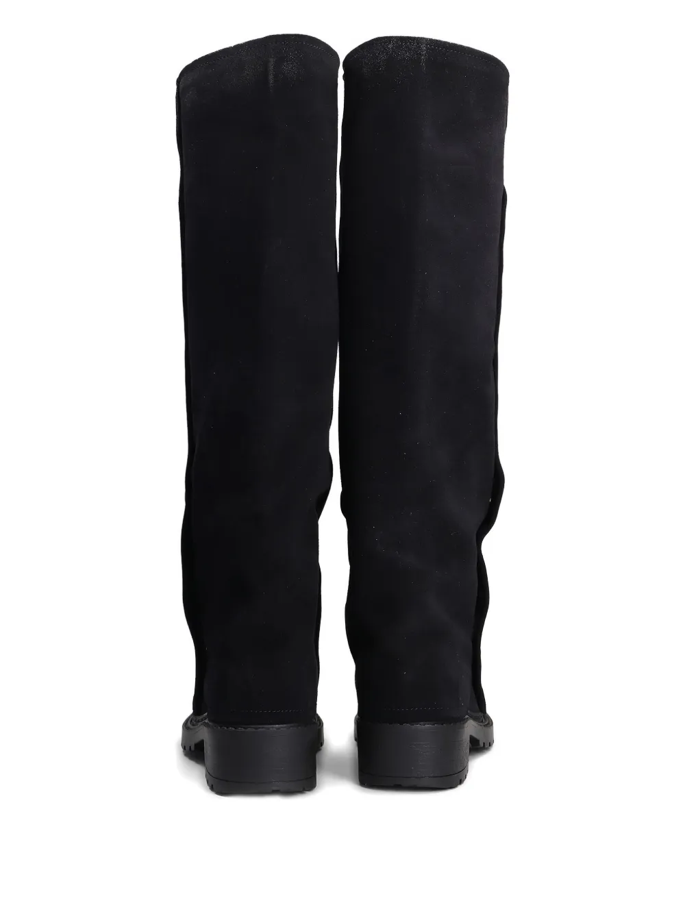 Metisse Button-details Knee-high Boots In Black