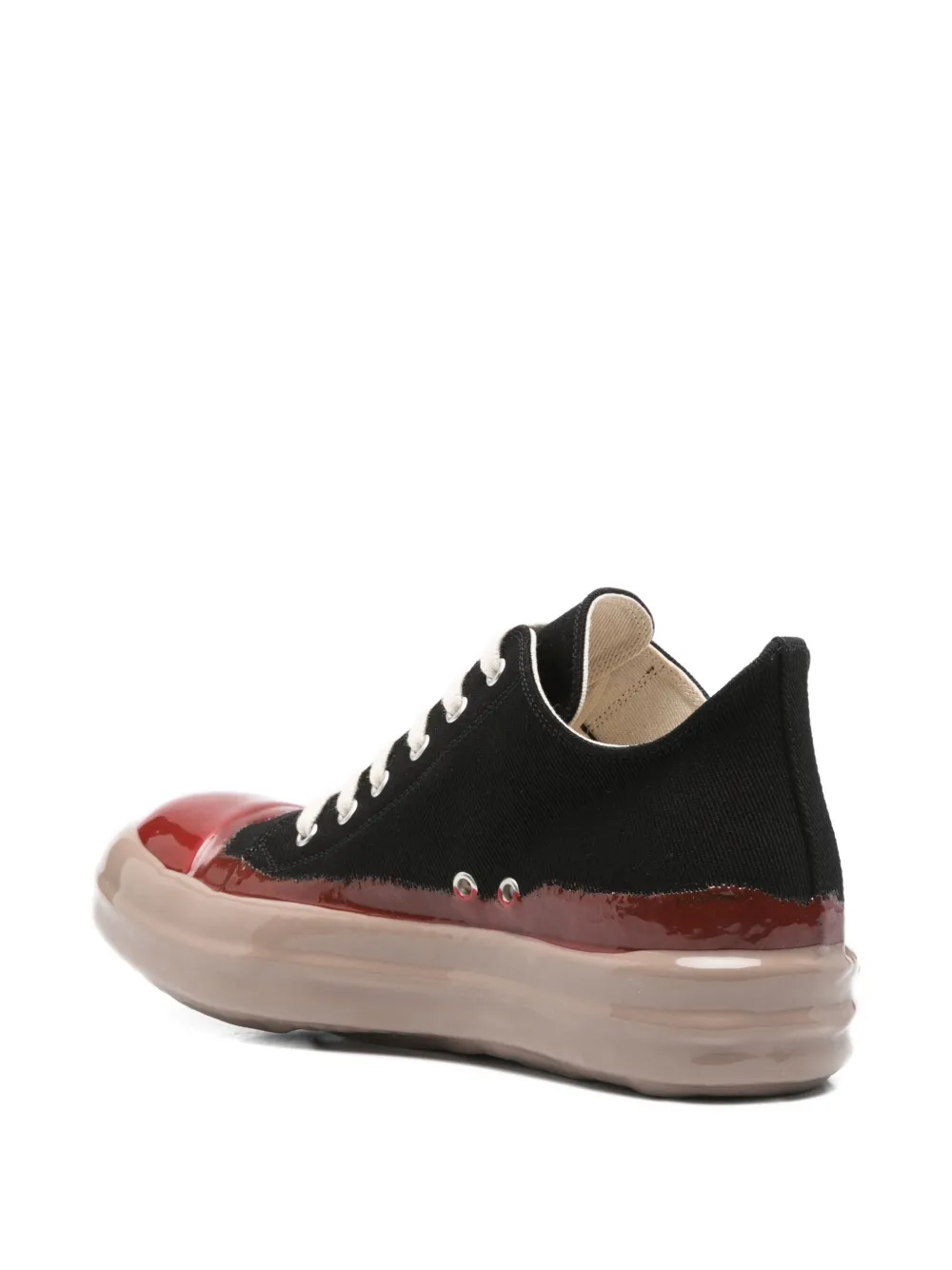 Rick Owens DRKSHDW panelled toe-cap sneakers Black