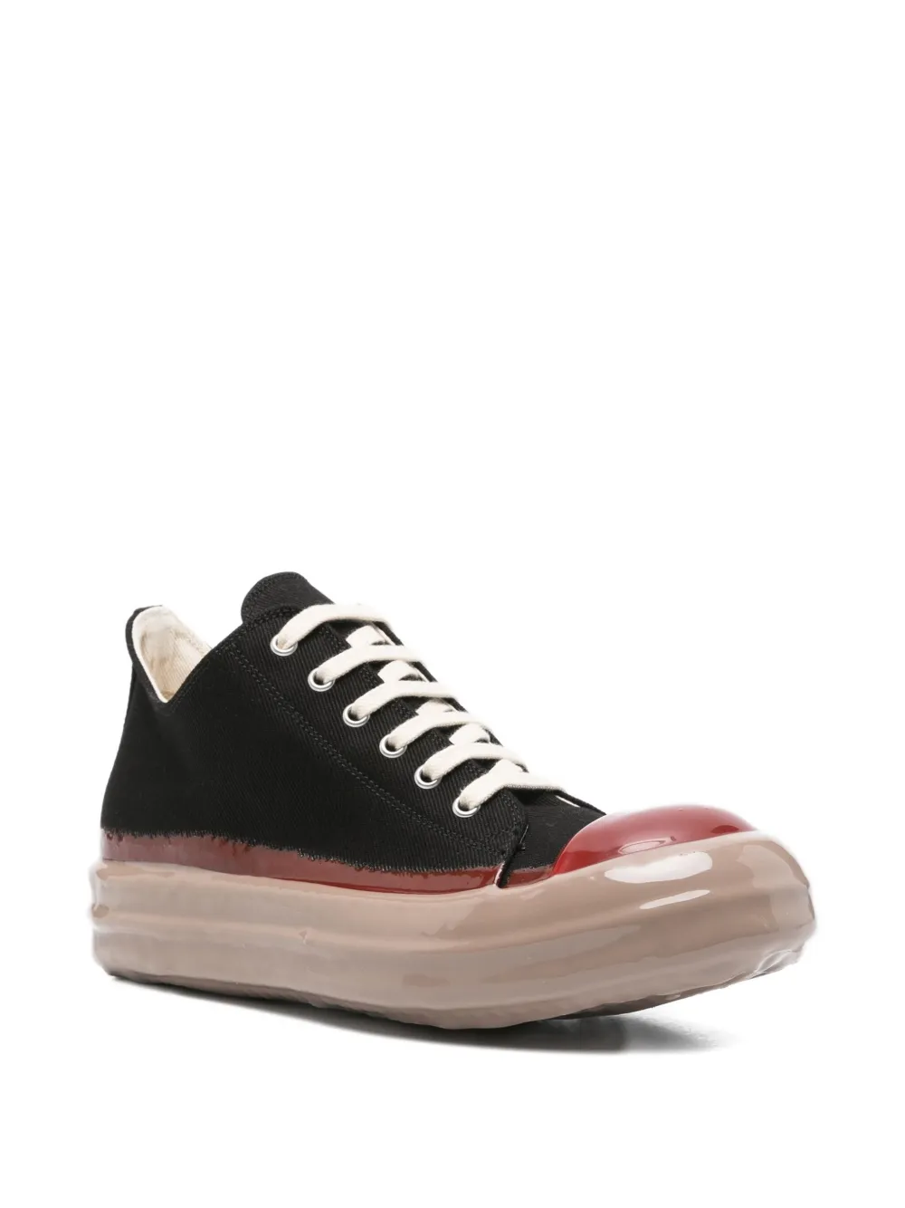 Rick Owens DRKSHDW panelled toe-cap sneakers Black