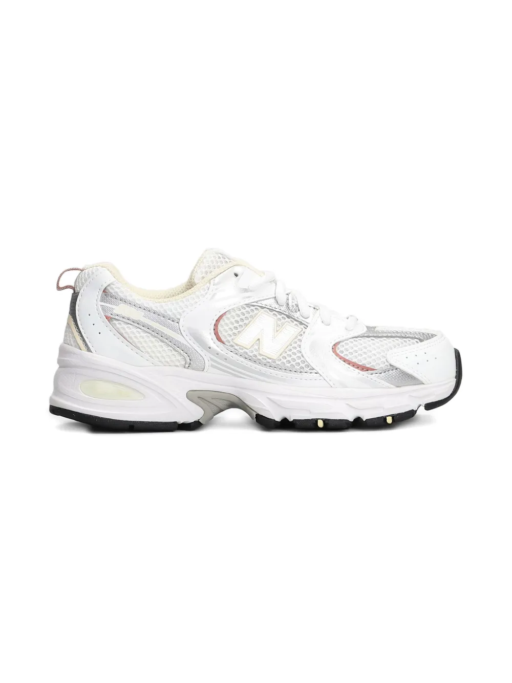 New Balance Logo Sneakers In White