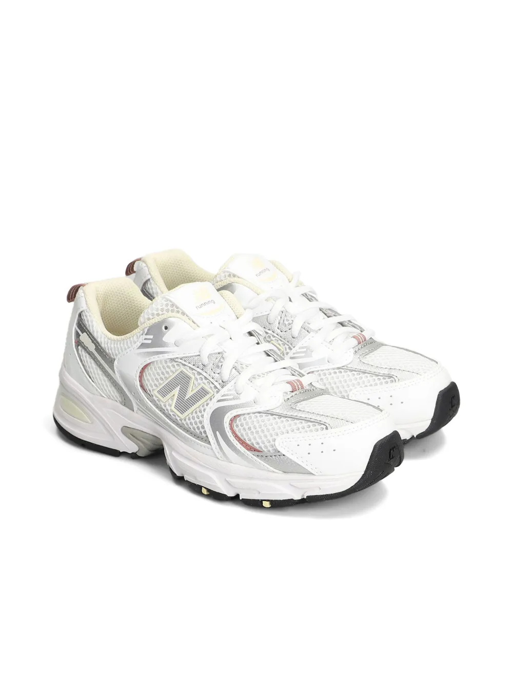 New Balance Kids Sneakers met logo Wit
