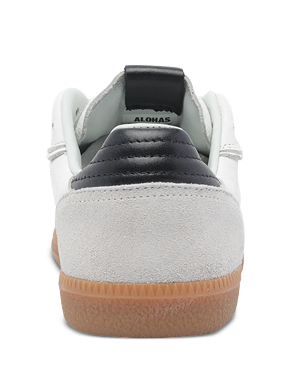 ALOHAS leather lace-up sneakers White