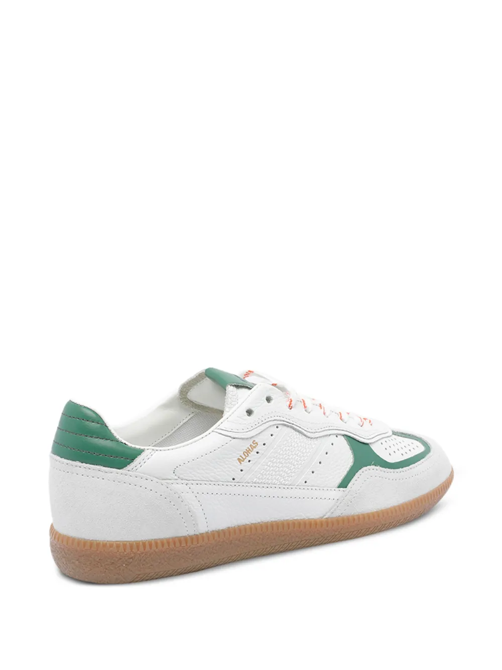 ALOHAS leather lace-up sneakers White