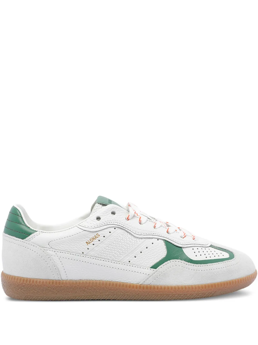ALOHAS leather lace-up sneakers White