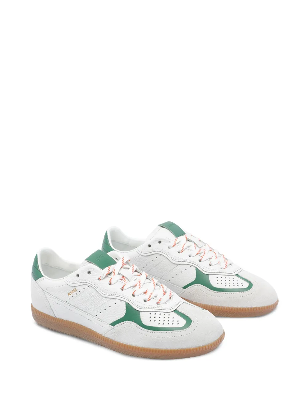 ALOHAS leather lace-up sneakers White