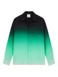 Casablanca ombré-effect shirt - Green