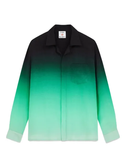 Casablanca ombré-effect shirt