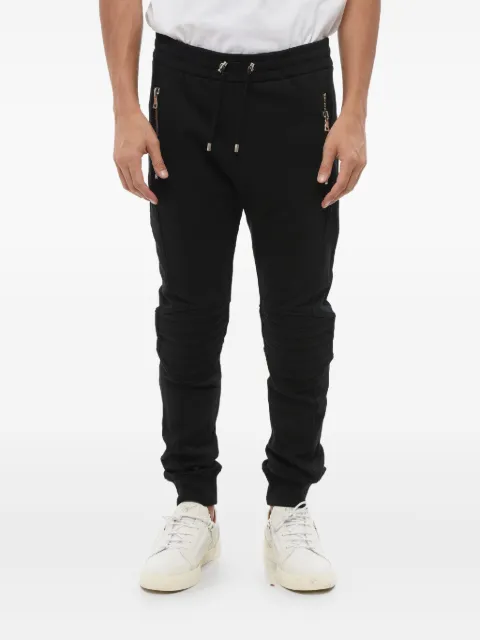Balmain elastic-waistband track pants