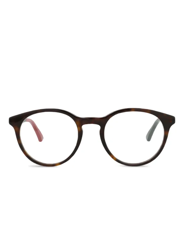 Gucci Round-frame Glasses in Brown