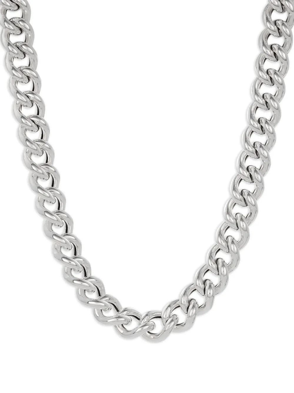 NO MORE Chunky sterling-silver necklace - シルバートーン NO MORE Chunky sterling-silver necklace - シルバートーン