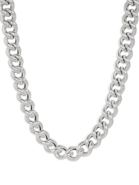 NO MORE  collar Chunky en plata de ley