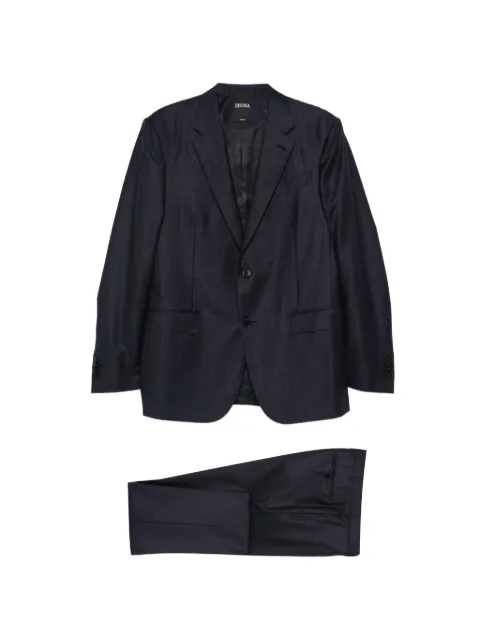 Zegna pinstripe two-piece suit
