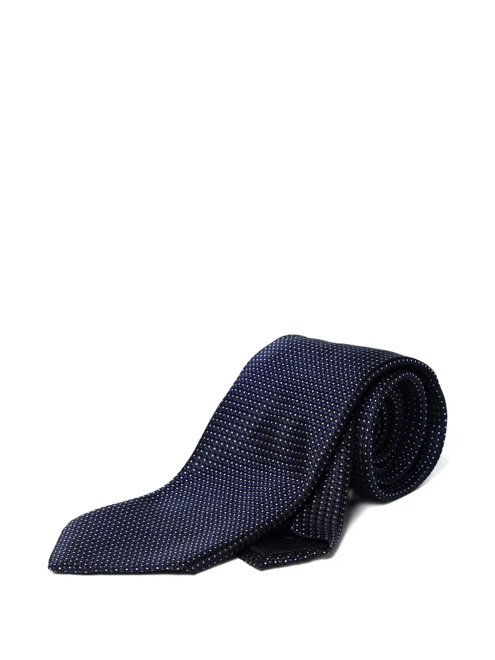 Zegna polka-dot tie | bleu | Image 1