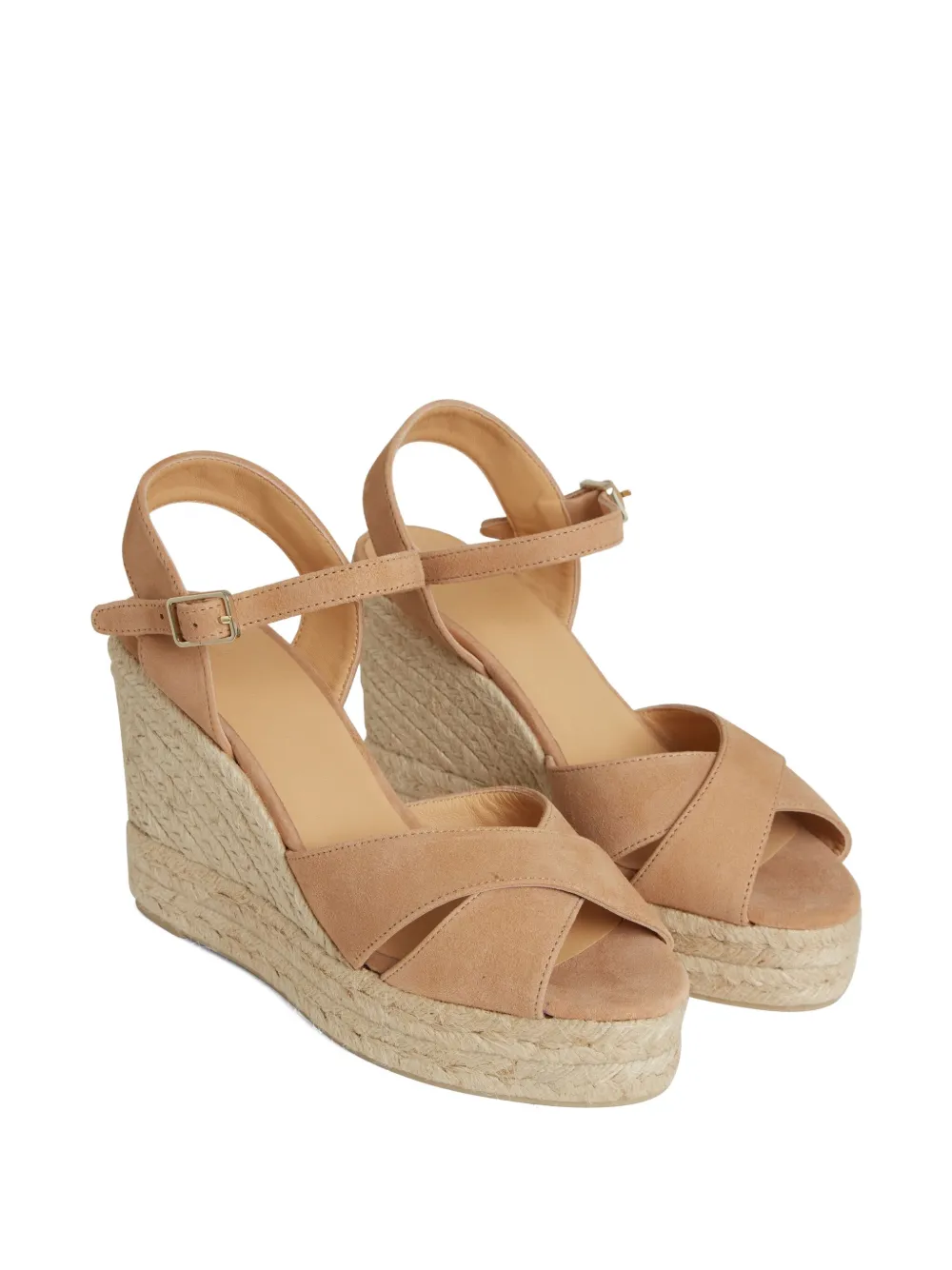 Castañer 110mm Bromelia wedge espadrilles Brown