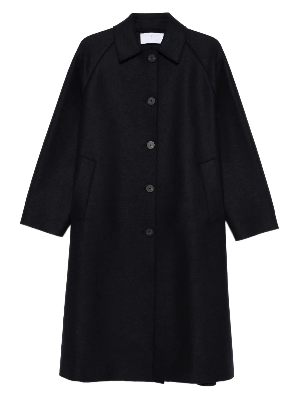 Harris Wharf London Jas met raglan mouwen en knopen Blauw