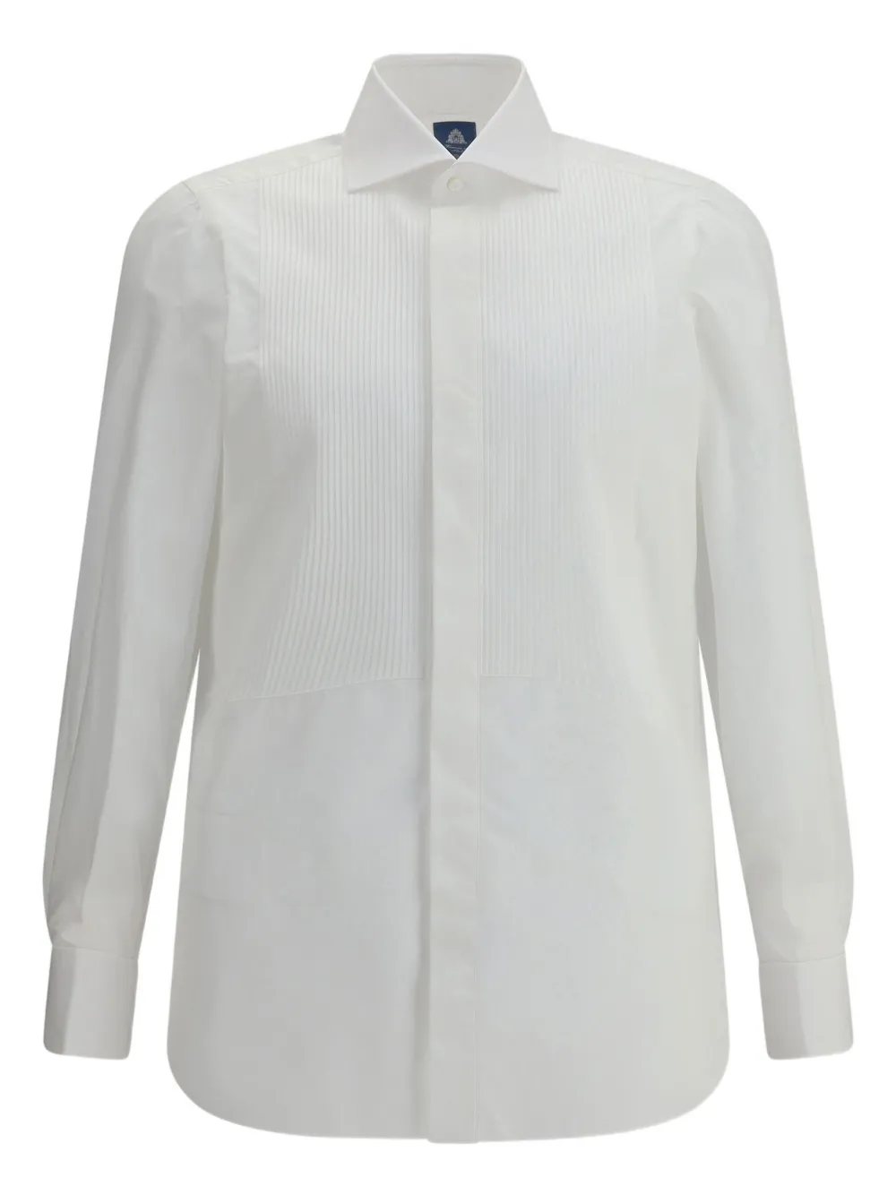 Finamore 1925 Napoli pleated tuxedo shirt - ホワイト Finamore 1925 Napoli pleated tuxedo shirt - ホワイト
