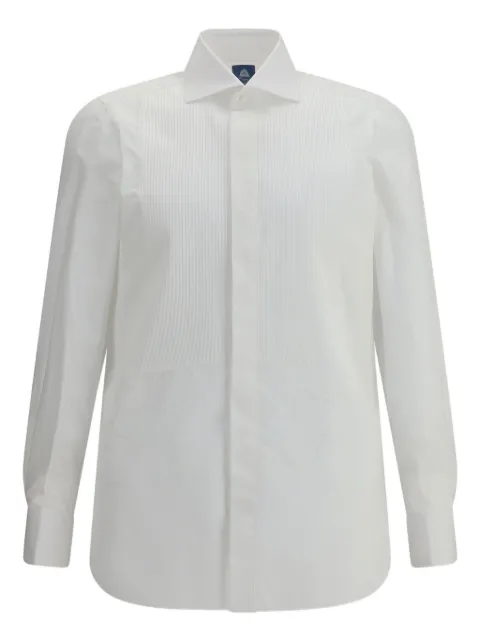Finamore 1925 Napoli camisa de esmoquin plisada
