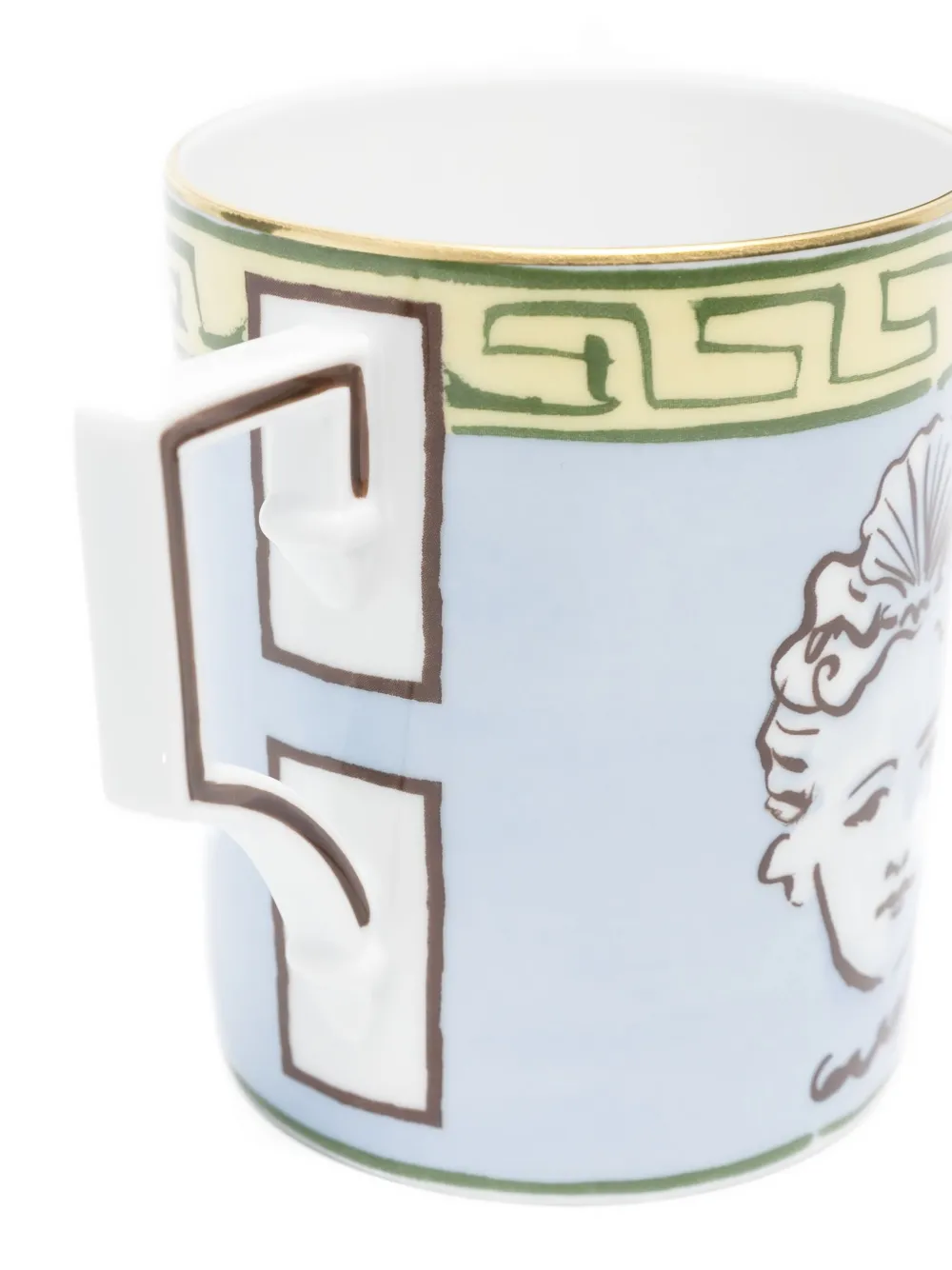 Ginori 1735 Il Viaggio Di Nettuno Luna Porcelain Mug In White