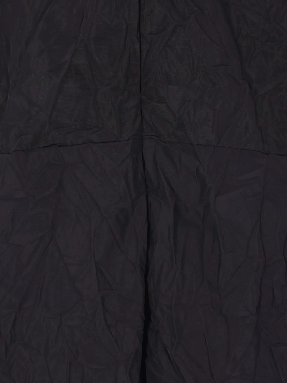 Maria Calderara Mouwloze midi-jurk met gekreukt effect Zwart