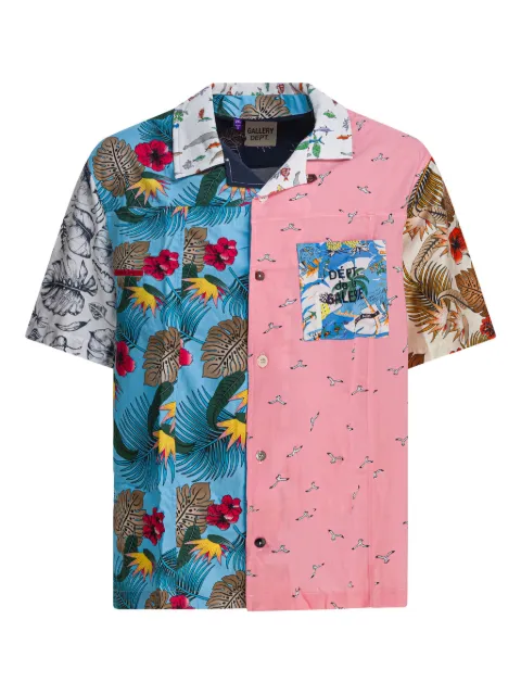 GALLERY DEPT. patchwork panelled shirt