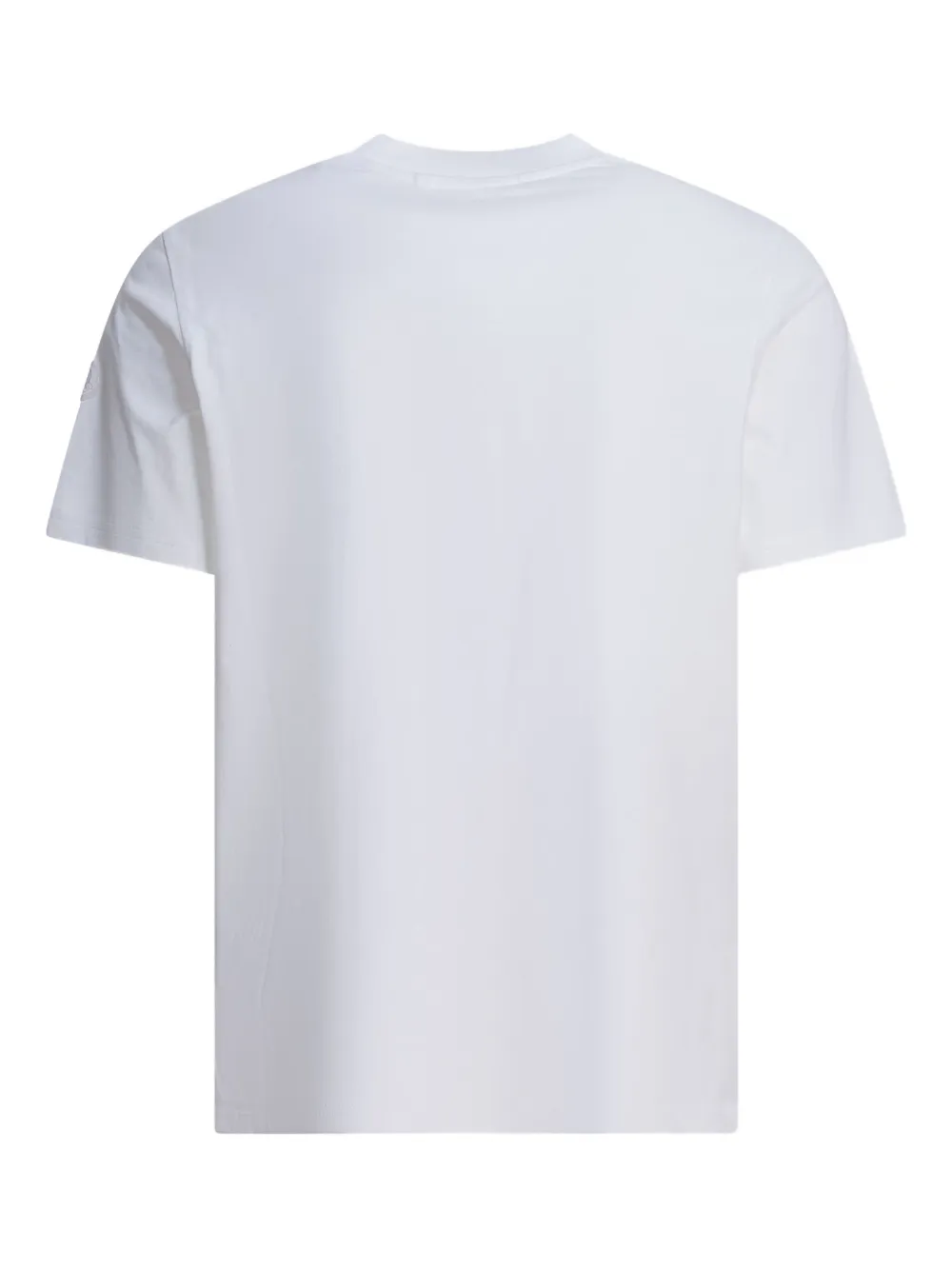 Moncler logo cotton T-shirt Wit