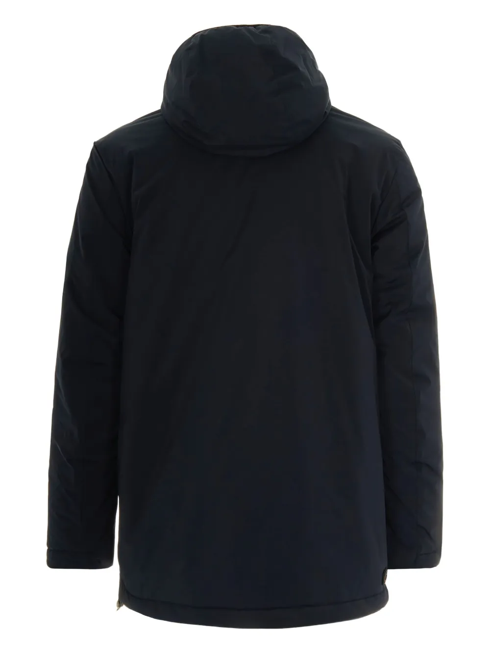 Colmar logo-patch hooded jacket Blauw