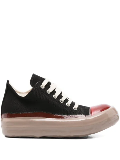 Rick Owens DRKSHDW rubber-toe canvas sneakers