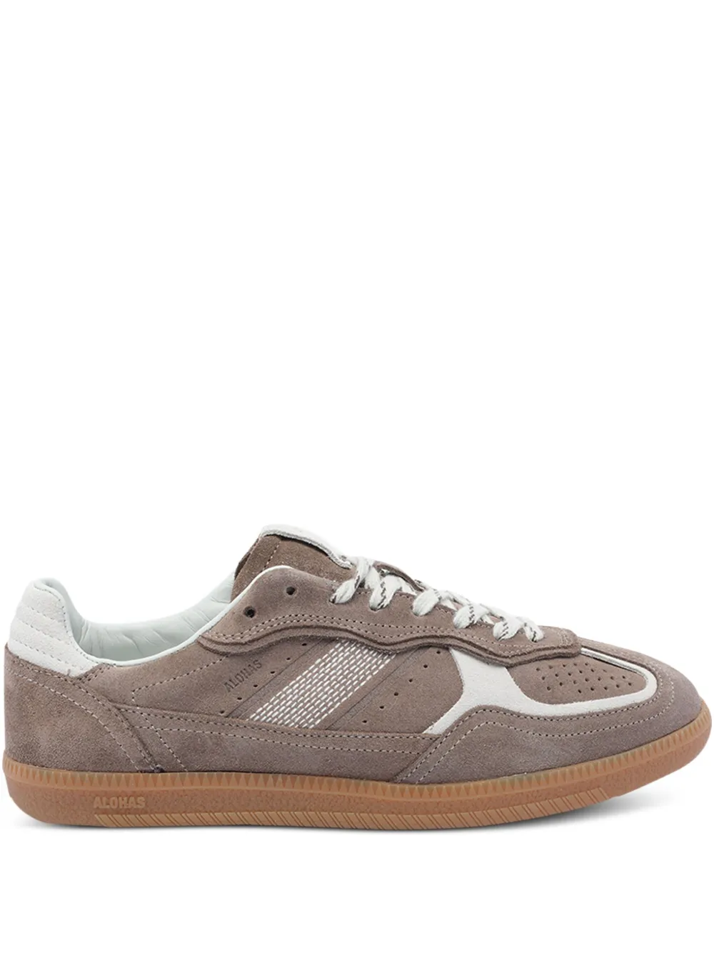 ALOHAS suede lace-up sneakers Brown
