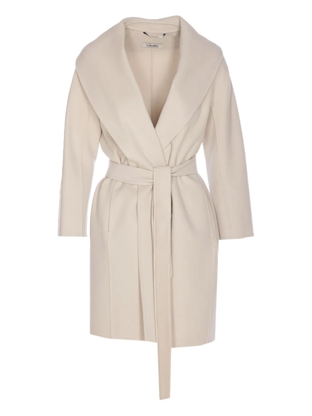 'S Max Mara belted wrap coat Beige