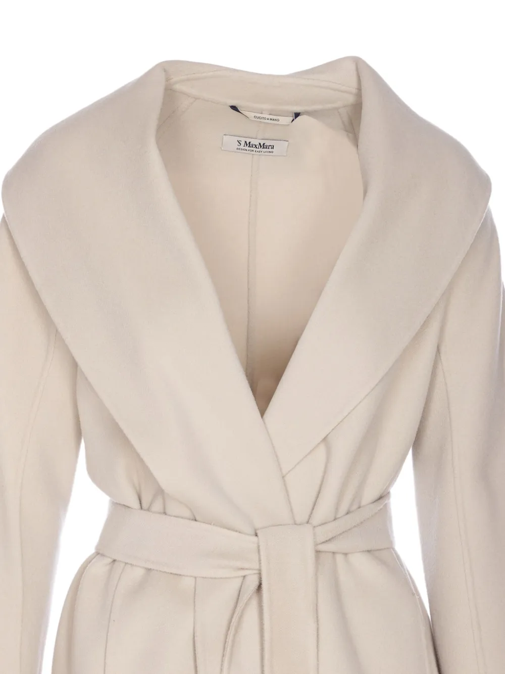 'S Max Mara belted wrap coat Beige