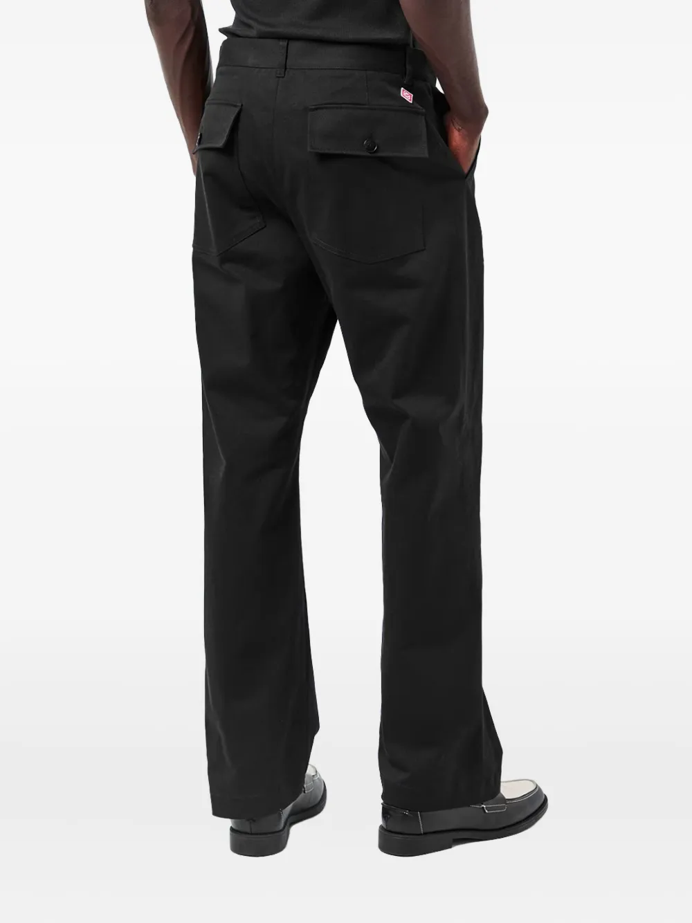 Casablanca Broek met opgestikte zak Zwart