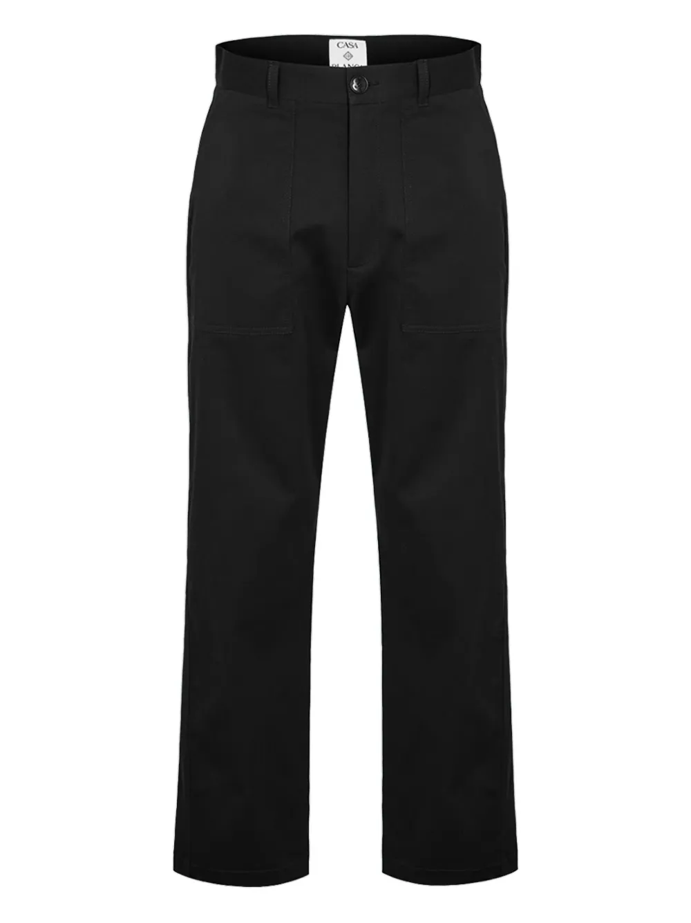 Casablanca patch-pocket trousers | Black | Image 1
