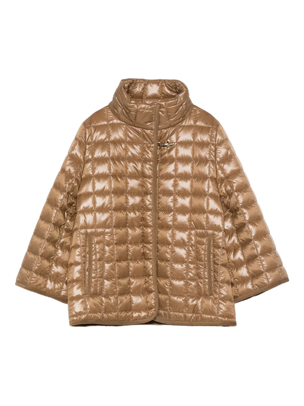 Fay quilted padded jacket | Brown | Image 1