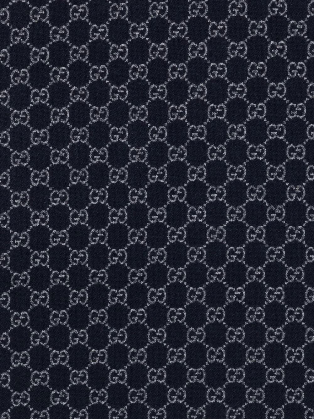 Gucci all-over pattern wool scarf | Image 2