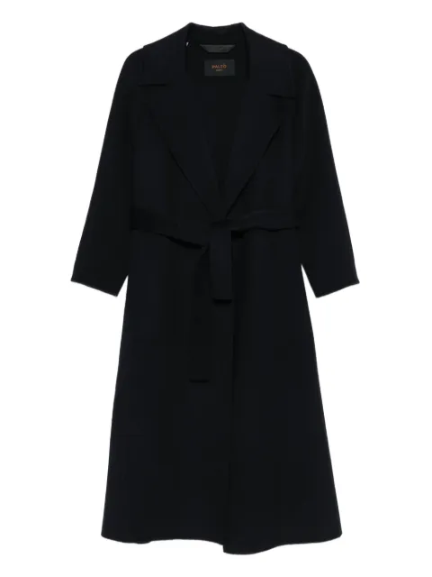 Paltò Paola belted wrap coat