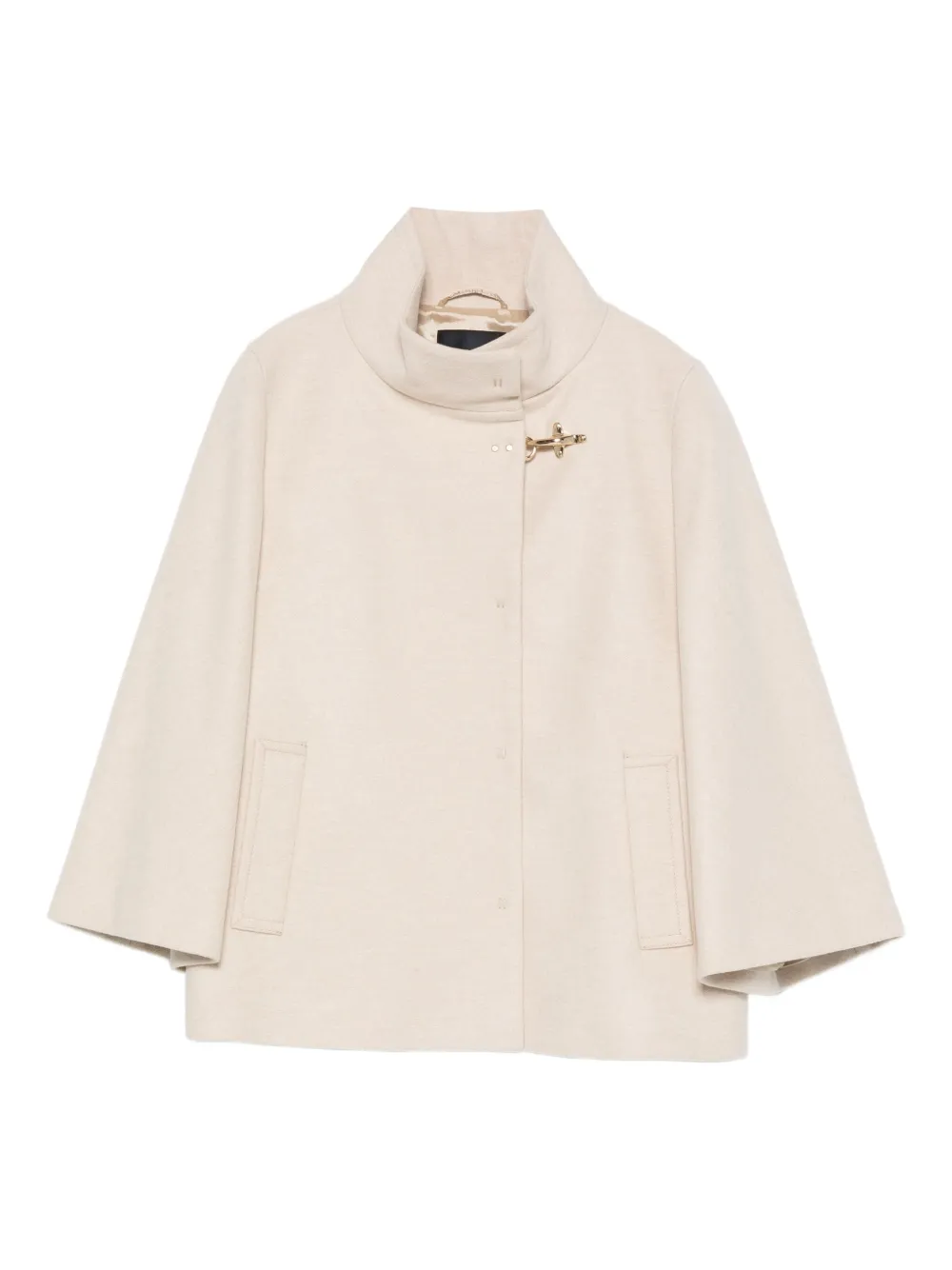 Fay toggle-fastening jacket | Neutrals | Image 1