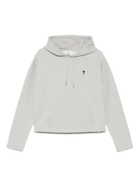 AMI Paris heart-logo hoodie