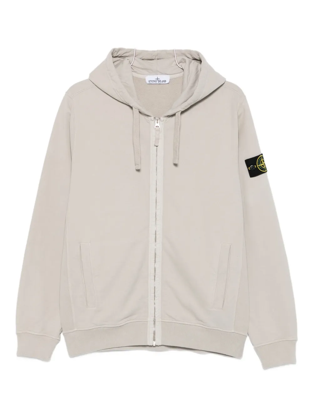 Stone Island zip-up hoodie Grijs