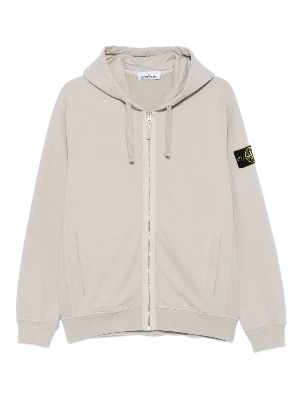 Stone Island zip-up hoodie Grijs
