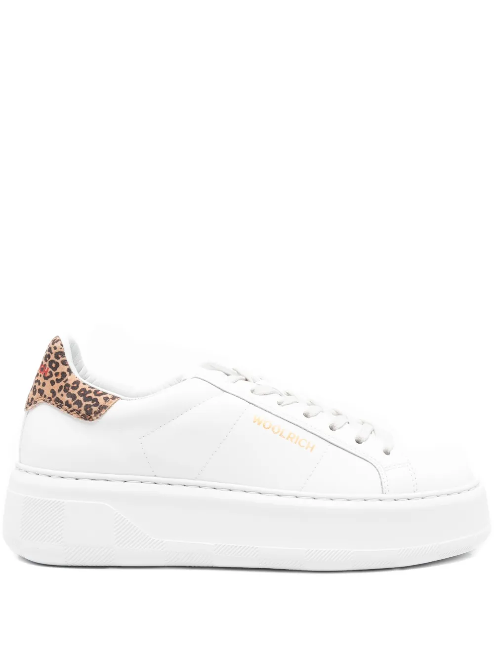 Woolrich Chunky Court platform sneakers White