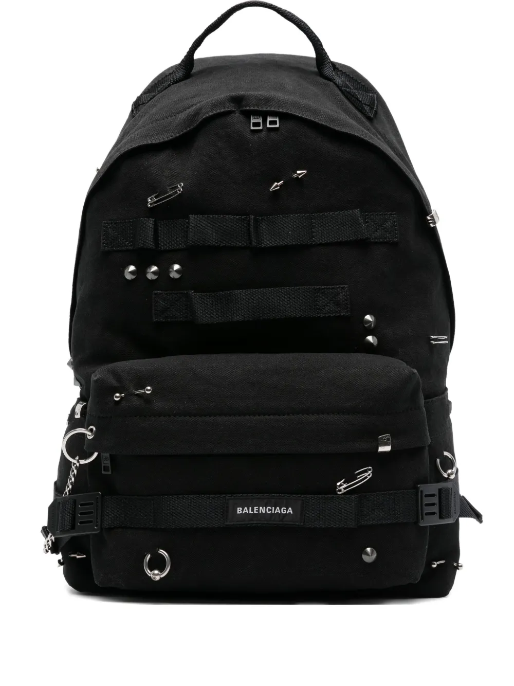 Balenciaga studded backpack Zwart