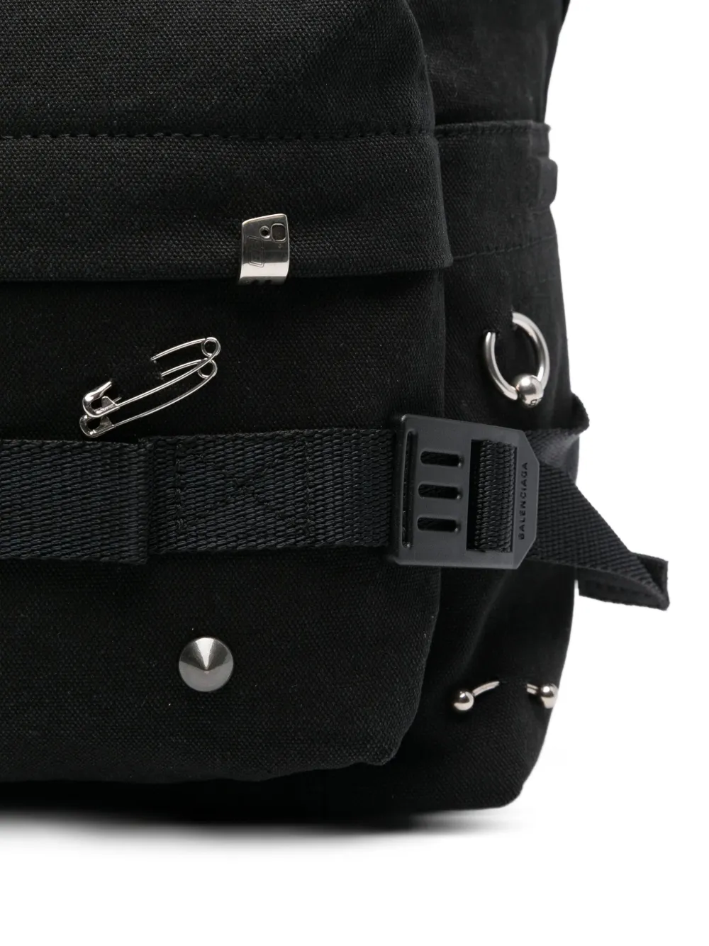 Balenciaga スタッズ バックパック | ブラック | FARFETCH JP