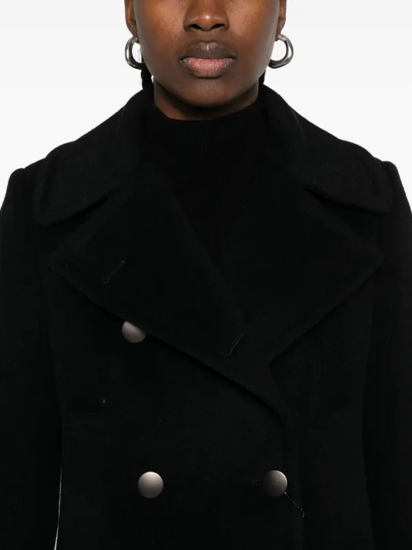 Tagliatore double-breasted Coat | Black | FARFETCH CA Tagliatore double-breasted Coat | Black | FARFETCH CA